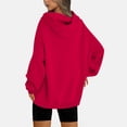thumbnail image 3 of Yuyuzo Hoodies for Women Crew Neck Oversized Sweatshirts Long Sleeve Solid Color Casual Fall Pullover Blouse S-5XL, 3 of 6