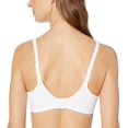 thumbnail image 2 of Bali Womens Passion for Comfort Back Smoothing Underwire Bra, 42DD, White, 2 of 3