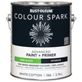 thumbnail image 3 of Rust-Oleum Colour Spark™ Paint + Primer, Interior Semi-Gloss, White Cotton 3.78 L, 3 of 4