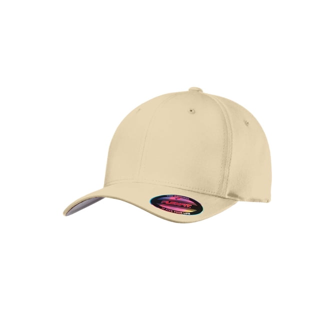 Top Headwear Flexible Cotton Twill Cap - Stone - Large/X-Large