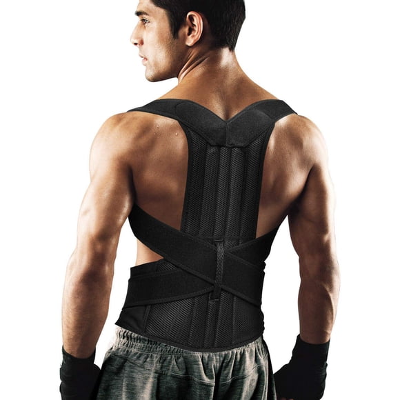 Limei Back Brace Posture Corrector for Women and Men Back Lumbar Support Shoulder Posture Support for Improve Posture Provide and Back Pain Relief