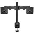 thumbnail image 1 of Insignia Dual Arm Full Motion Hydraulic Monitor Mount, Adjustable Desk Stand, Black (NS-PDMM19-C), 1 of 5