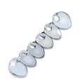 thumbnail image 3 of Milaget  Oil Fangs Rainbow Bottom Hollowen Accessories , White Gold, 3 of 8