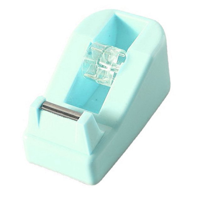 Convenient Tape Dispenser 0.79in Shaft Diameter Easy Sturdy Plastic Gift Wrapping Cutter for Family Office