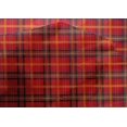 thumbnail image 4 of oneOone Cotton Silk Fabric Madras Check Decor Fabric Printed BTY 42 Inch Wide, 4 of 4