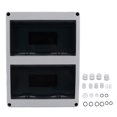 thumbnail image 2 of Boîtier de Jonction, Couvercle Transparent IP65 Étanche Boîte de Distribution Durable ABS PC Usage Grand pour Extérieur, 2 of 8