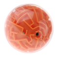 thumbnail image 4 of fastboy 3D Maze Ball Ball Brain Maze Educational Kids Game Toy Orange (Media Difficulty) 1Set, 4 of 6