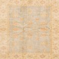 thumbnail image 1 of Ahgly Company Indoor Square Abstract Brown Gold Oriental Area Rugs, 3' Square, 1 of 6