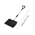 thumbnail image 3 of Snow Shovel for Car and Driveway,Extension Snow Shovel Ice Scraper Large Lightweight Handle Compact for Outdoor,Aluminum Snow Shovel Ice Scraper Large Lightweight Handle Compact for Outdoor,120cm, 3 of 7