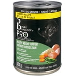 Pure Balance PRO+ Poids santé Soutien Recette de poulet Classic Ground Wet Dog Food, 354 G Can