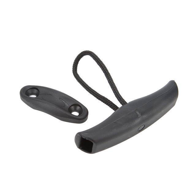 Poignée de Traction de Kayak de Canoë avec la Corde de Corde, Haute Résistance Portent la Poignée Universelle Durable de Traction de Canoë T Poignée Nylon avec la Vis pour Porter