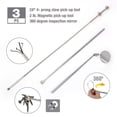 thumbnail image 1 of WorkPro 3 Piece Magnetic Pick-Up and Retrieval Tool Set, 1 of 5