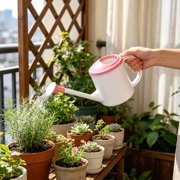 EGNMCR Horticultural Watering Spray Pot Household Watering Pot Long Spout Showerhead Pot Vegetable Watering Spray Pot Flower Watering Pot Watering Kettle Plas tic watering can