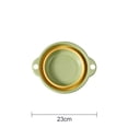 thumbnail image 1 of Baby Wash Basin Household Portable Folding Basin Plastic Clothes Vegatable Washing BasinS Green, 1 of 1