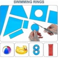thumbnail image 2 of Pool Liner Repair Patches, 10 Pack Vinyl Patches for Swimming Pool Fixes, 10x25cm Size_Perfect Gift, 2 of 4
