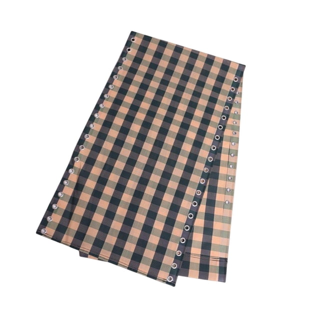 recliner Replacement Fabric Waterproof Replacement Cover Ropes Beach Fabric for Lawn Back Yard Green Plaid