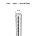 thumbnail image 2 of Unique Bargains Tige Entièrement Filetée M10 x 120mm Pas de Filetage 1.5mm Acier Inoxydable 304 Tiges Filetées à Droite 8 Pack, 2 of 4