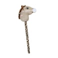 thumbnail image 3 of Milaget Stick Horse Handcrafted Creative Fun Horse Riding Stick for Boys Girls Children Performance Props Stage Halloween Beige, 3 of 9