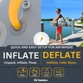 thumbnail image 4 of Solstice Inflatable Floating Dock Rafting Platform w/Pump & Bag, Multi, 4 of 9