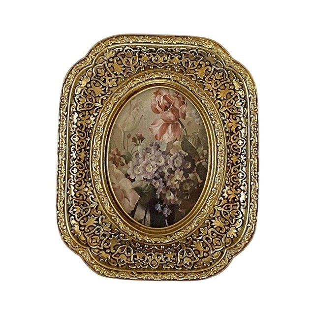 Baohd Picture Frame Embossed Living Room Photo Gallery Bedroom Baroque Photo Frame Rounded Rectangle