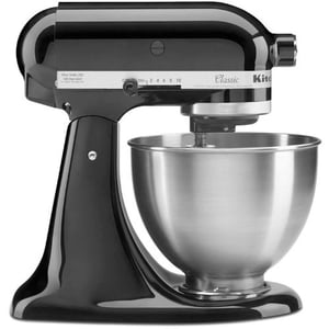 Rénovés KitchenAid K45SSOB 4.5-Quart Classic Series Mélangeur de support, Onyx noir