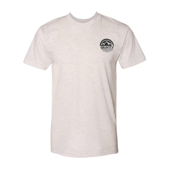 Circle T-Shirt Logo Poche Triblend Track - Avoine - Logo Noir - 2TG