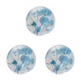 thumbnail image 3 of Baohd Exquisite Flower Crystal Ball Adding Elegance To Space Easily Portable Hydrangea blue 8cm 3Set, 3 of 6
