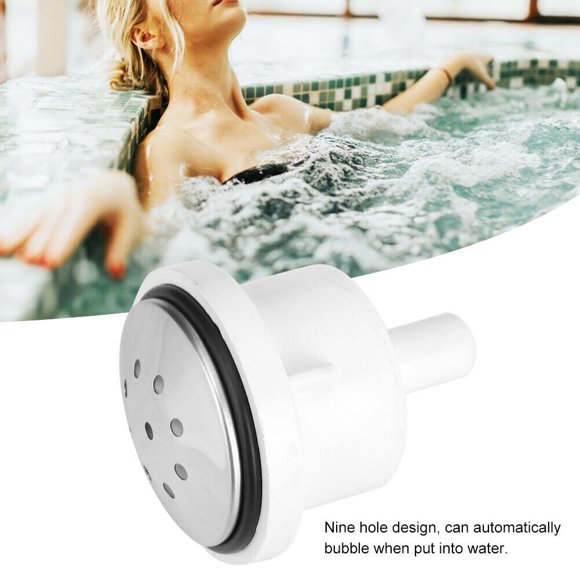 GLFILL Bathtub Air Jet Bathtub Spa Massage Air Jet Nozzle Pool Air Bubble Nozzle Hot Spring Massage Bathtub Swimming Pool Spas Hot Tub