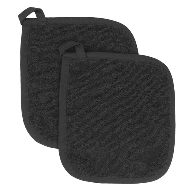 Gkeoshab Oven Mitts 2Pcs Pocket Pot Holders Cotton Heat Potholder Multipurpose Hot Pads Machine Washable Oven Mitts Cloth Potholders For Daily Kitchen Baking And Cooking Home & Garden