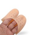 thumbnail image 2 of 1 Pair Toe Caps Silicone Breathable Protective Toe Cover Toe Cushion Toe Protection for Ballet Dance, 2 of 10
