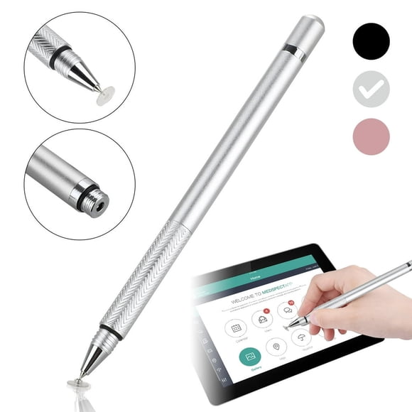 CHUANK Universal Stylus Stylus Pen Compatible with Apple iPad 2 in 1 Precision Series Disc Stylus Touch Screen Pens Fine Point Digital Stylus Pen Capacitive Stylus for Touch Screen D