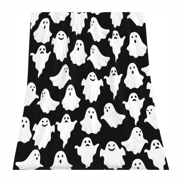 Halloween Throw Blankets Funny Cute Halloween Throw Blanket Lightweight Cozy Flannel Blanket For Bedroom Living Rooms Couch Sofa Bed Home Decorations