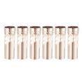 thumbnail image 1 of Unique Bargains Candle Shape Covers Sleeves Iron Candelabra Base Pale Gold 6 Count, 1 of 6
