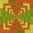 thumbnail image 1 of Ahgly Tapis d'Intérieur Lavable en Machine Carré Acajou Brun, 5 Pieds Carré, 1 of 7
