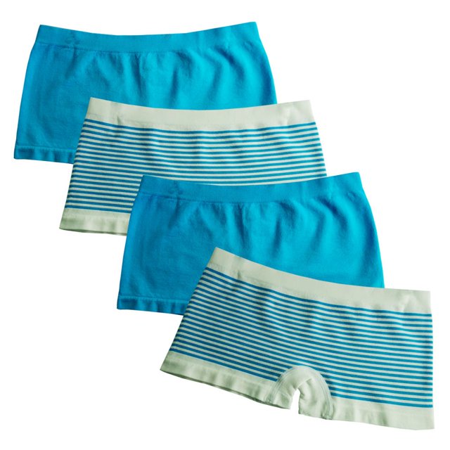 FEM Fille Culottes Sans Coutures Fille Shorts Garçon - Lot de 4