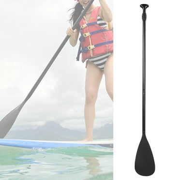 LHCER SUP Détachable Noir Pagaie Extensible Aviron Planche de Stand-Up Paddle pour Surf Bateau Kayak, Pagaie de Bateau