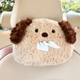 thumbnail image 2 of Khaki Car Headrest Tissue Box Car Hanging Paper Box Multifunctional Cute Car Tissue Box, 2 of 6