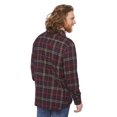 thumbnail image 3 of George Men's Flannel Plaid Shirt, 3 of 6