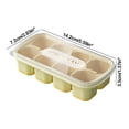 thumbnail image 3 of Amzcrzy Ice Cube Tray Ice Block Home Homemade Ice Ice Cream Refrigerator Ice Block Ice Box Ice Block Maker Food Grade Ice Mold Apartment Essentials Ice Tray, 3 of 6