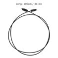 thumbnail image 2 of Milisten 6 Set Long Optical Audio Cable for TV Digital Audio Transmission Black Copper, 2 of 8