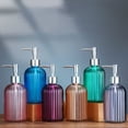thumbnail image 4 of Clear Glass Soap Dispenser with Durable Pump  Refillable Liquid Hand Soap Dispenser for Bathroom   BottlesKitchen Soap Dispenser, 4 of 11