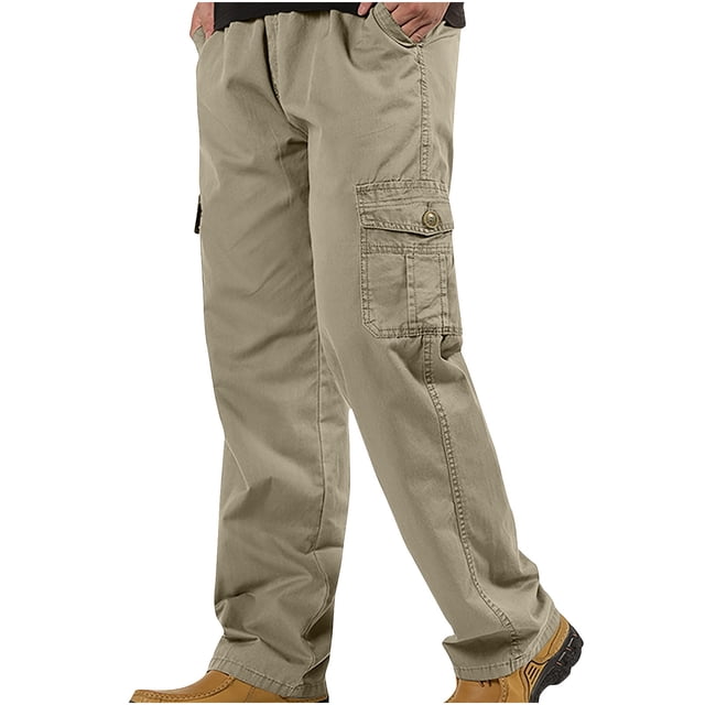 Mefallenssiah Pantalon d'Extérieur Décontracté Uni avec Poches, Pantalon Classique, Pantalon de Travail Gris, Offrant une Coupe Décontractée avec Taille Élastique et Multiples Poches, Idéal pour les Contextes Décontractés, de Plein Air, de Travail Ou de Voyage. Fabriqué en Matériau Coton Léger, Convient à Toutes les Saisons et Polyvalent pour la Randonnée Ou la Détente.