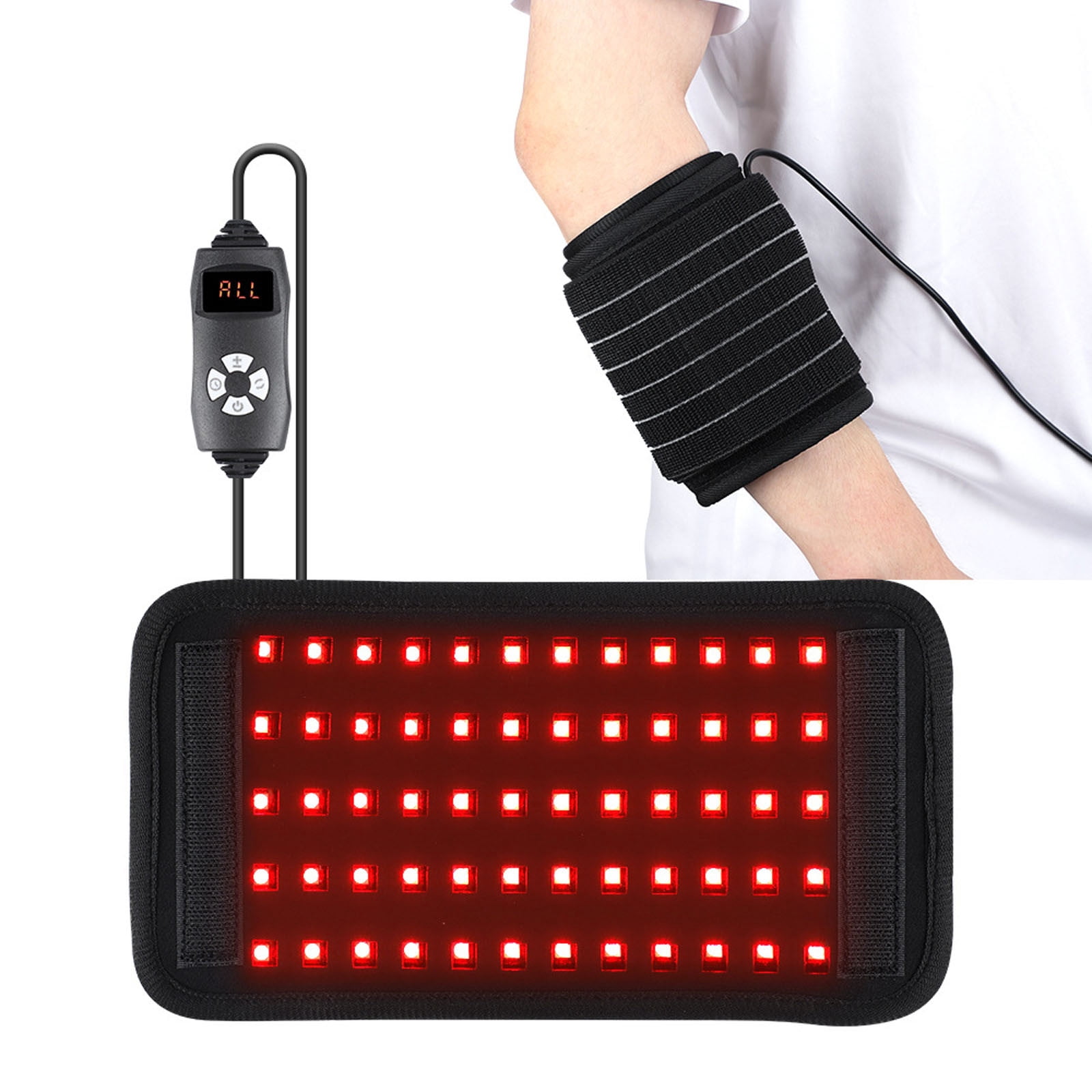 Jienlioq Light Hot Compress Slimming Beauty Mat Led Infrared Phototherapy Heating Belt