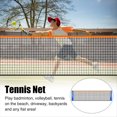 thumbnail image 2 of Portable Badminton Net for Tennis,Volleyball Training Net for Sport Training Foldable Portable Badminton Tennis Net 3.1m, 2 of 6
