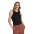 thumbnail image 1 of Mexx Women’s Round Collar Sleeveless Knit Bodysuit, 1 of 6