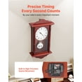 thumbnail image 4 of VEVOR Grandfather Clock Vintage Pendulum Wall Clock 18 in with Quartz Movement, 4 of 9