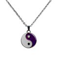 thumbnail image 4 of Collier Pendentif Charme Change d'Humeur, Motif Taichi, 4 of 8