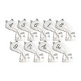 thumbnail image 1 of facefd Golf Head Covers Mallet Putter Professionals Outdoor Training Equipment 9pcs Iron White, 1 of 5
