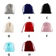 thumbnail image 4 of fastboy Drawstring Bag Storage Burlap Packaging Gift Corset Pouches Sack Jewelries Bundle Organize Candy Cosmetic Coins Blue, 4 of 9