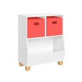 thumbnail image 1 of Kids Catch-All Multi-Cubby 24" Toy Organizer and 2 Bins, 1 of 7